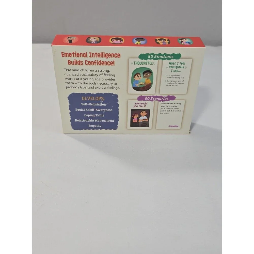 Feelings in a flash Emotional Intelligence Game 50 Scenario & Reaction Cards